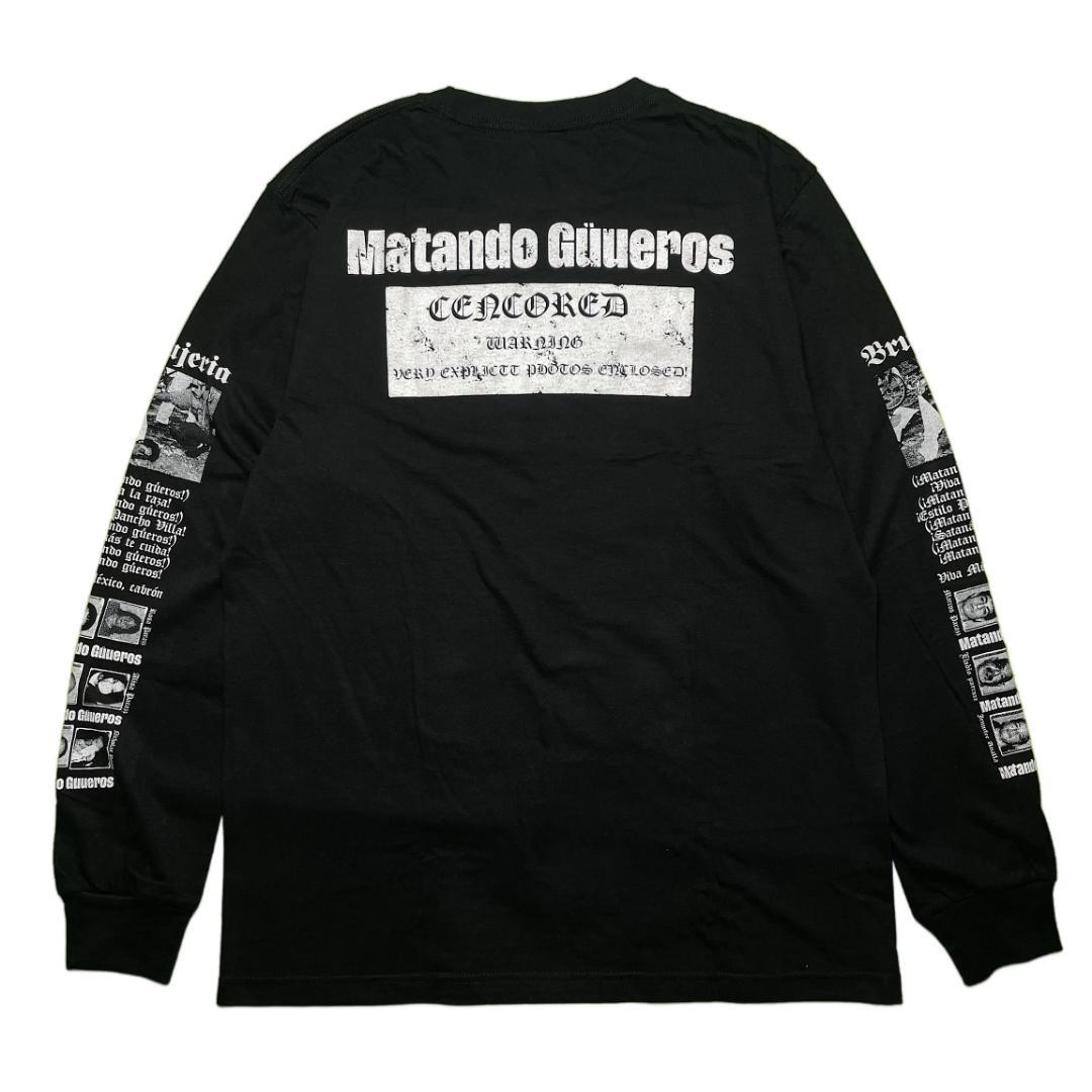 1枚のみ Brujeria Lサイズ ロンT 長袖Tシャツ 黒