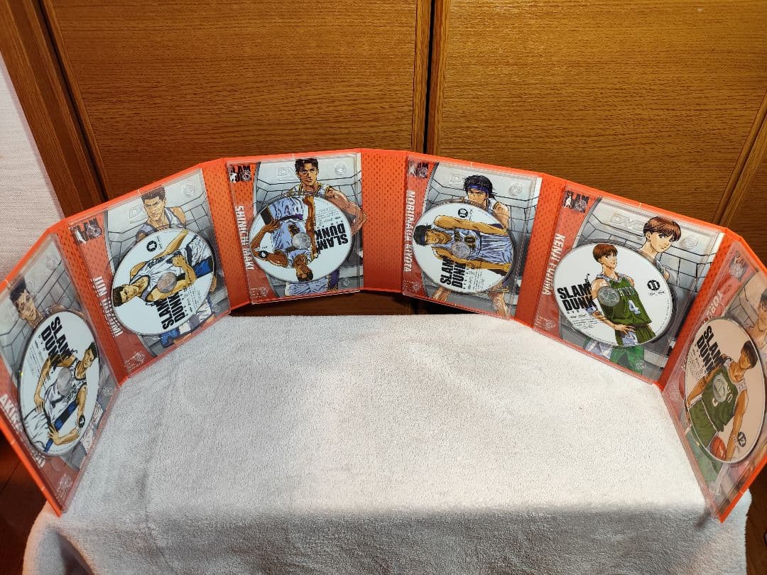 SLAM DUNK DVDボックスセット + 同梱湘北ジャージ#10 桜木花道