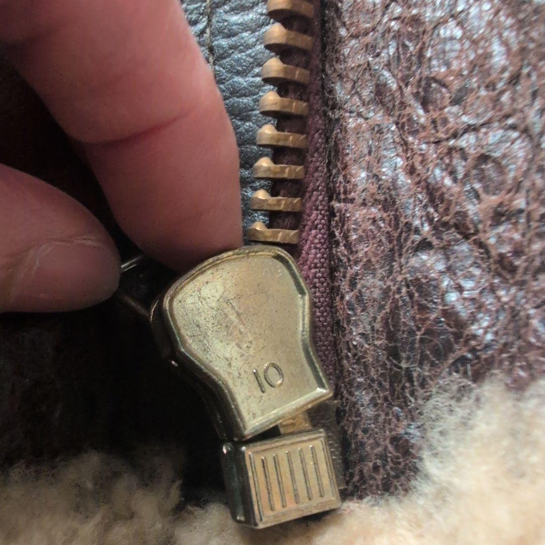 d*a様 AVIREX B3 フライトジャケット レザー ムートン ボア 38サ