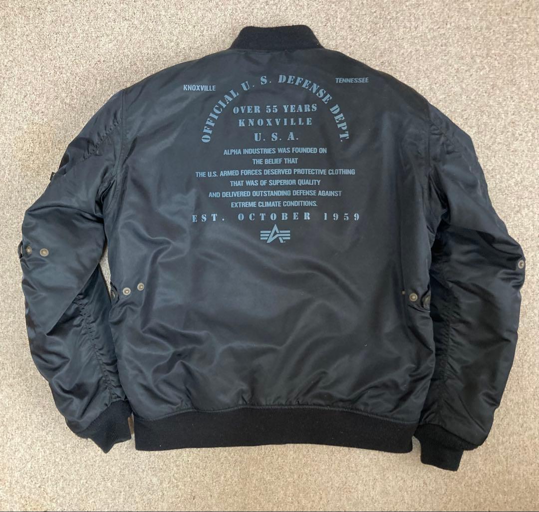 ALPHA INDUSTRIES MA-1 バイク用ウインタージャケット