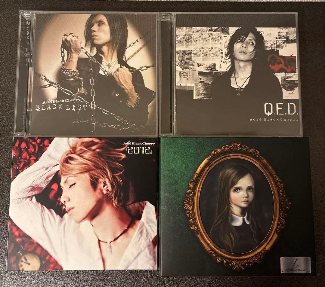 Acid Black Cherry 1st〜4thアルバム （CD+DVD）