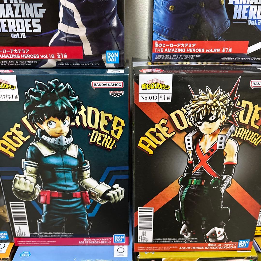 My Hero Academia フィギュア コレクション