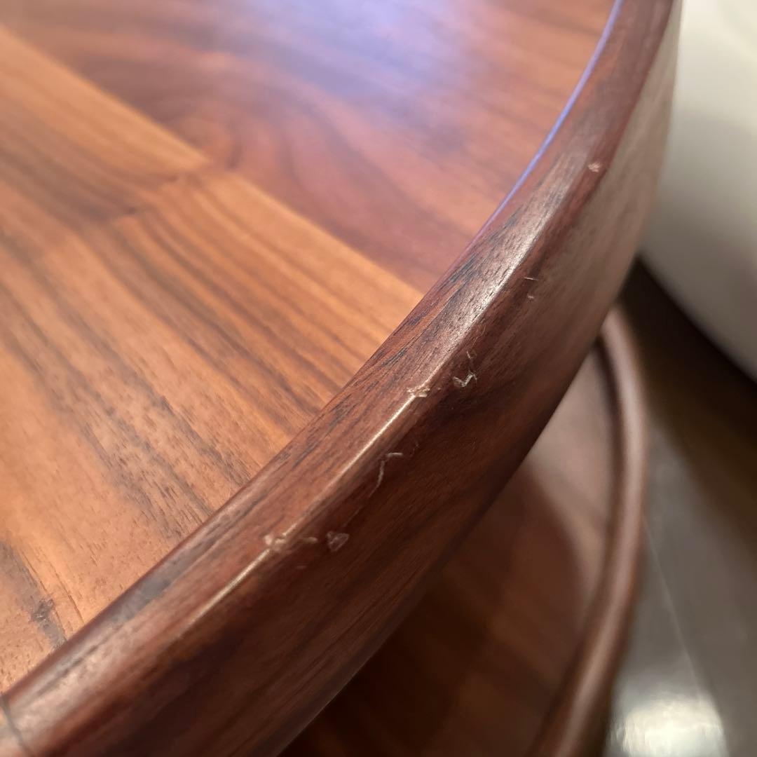 ローテーブル 円形 木製　モーダ・エン・カーサ