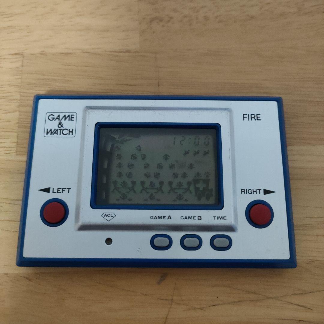 ゲームアンドウォッチファイア　ニンテンドー任天堂Nintendoメンテナンス済み