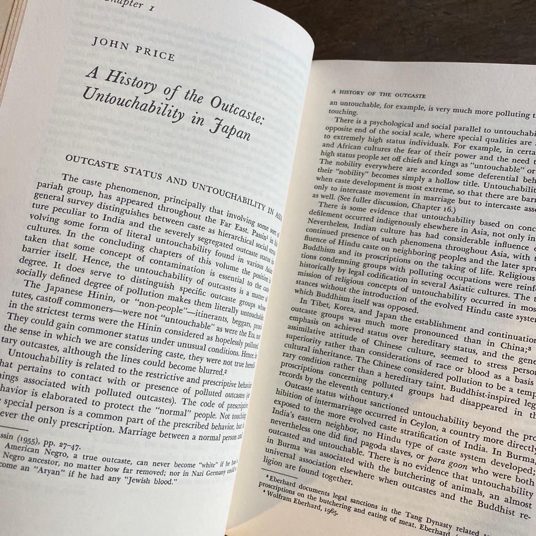 洋書 Japan's Invisible Race