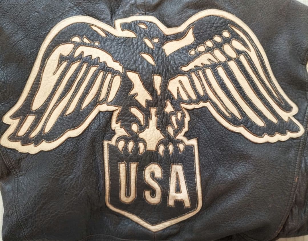 【レア物】NorthBeachLeather ノースビーチレザー　皮スタジャン