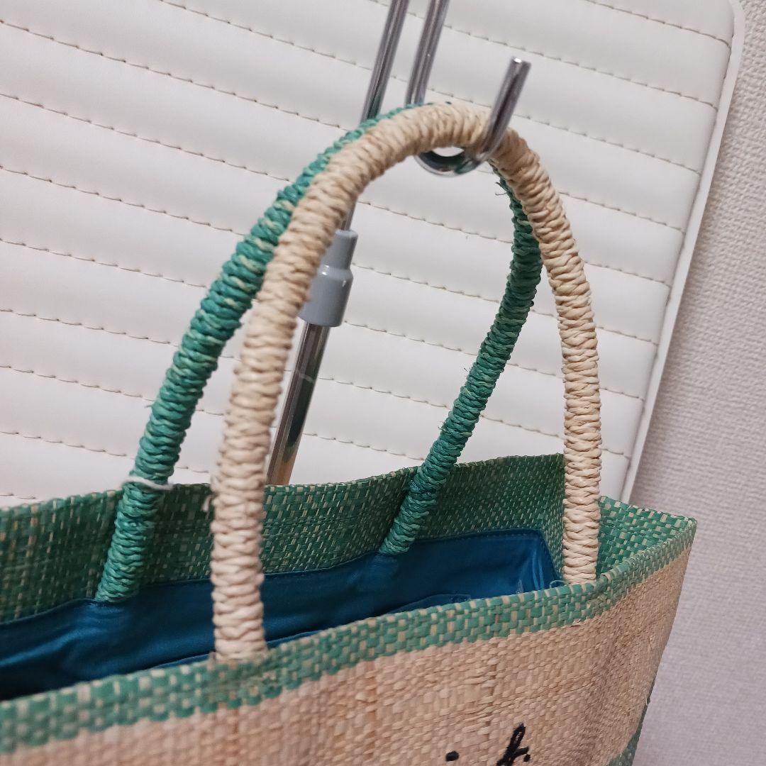 2273　agnes b.　イエナマダガスカルトートバッグ　ポーチ付　新品未使用