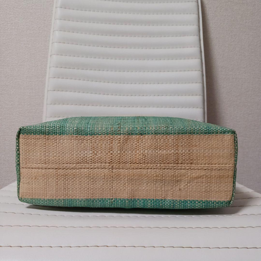 2273　agnes b.　イエナマダガスカルトートバッグ　ポーチ付　新品未使用