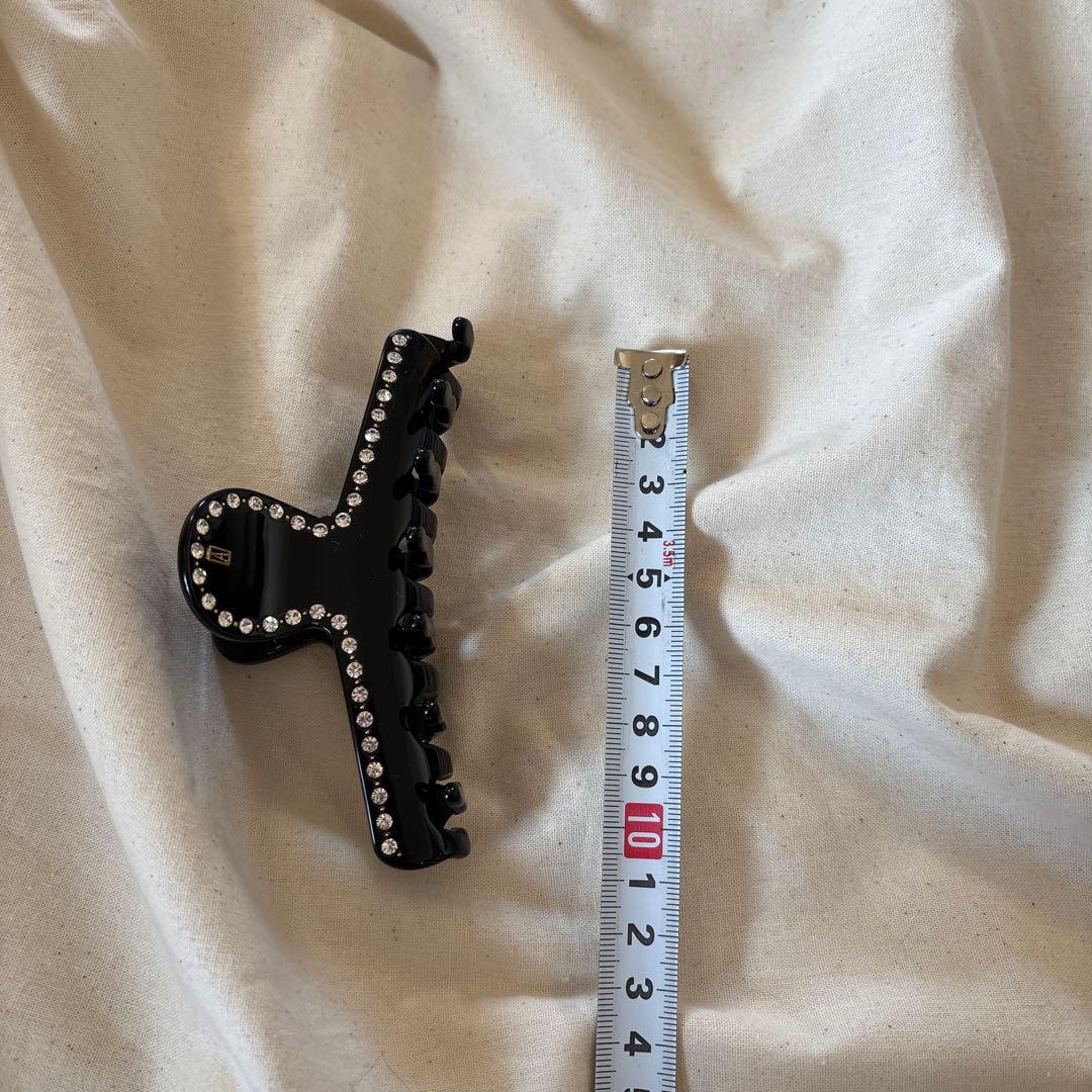 美品アレクサンドルドゥパリ　ヘアクリップ　黒