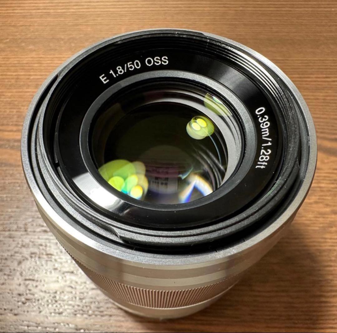 SONY E 18-50 OSS 50mm F1.8レンズ