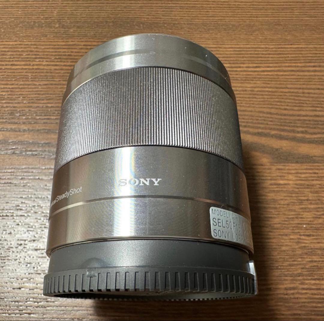 SONY E 18-50 OSS 50mm F1.8レンズ