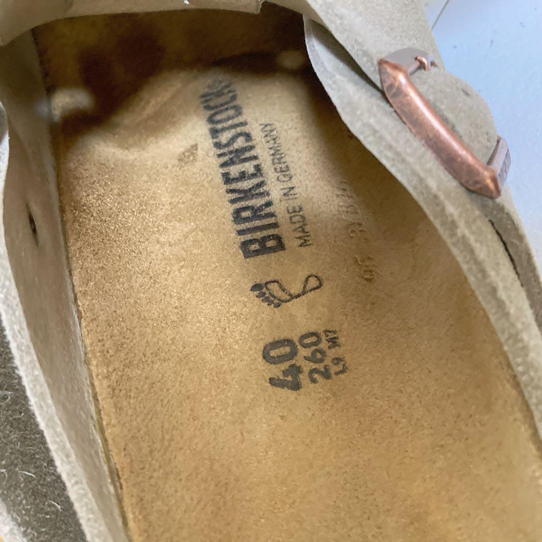 ビルケンシュトック ボストン トープ サボダンダル レギュラー幅 26 40