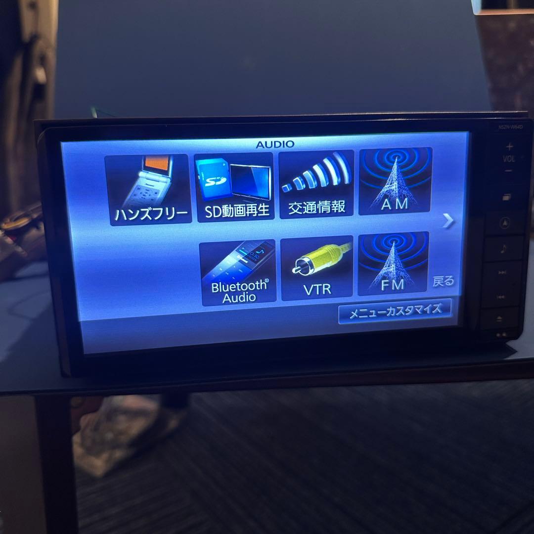 ダイハツ純正ナビ　NSZN-W64D フルセグ　Bluetooth