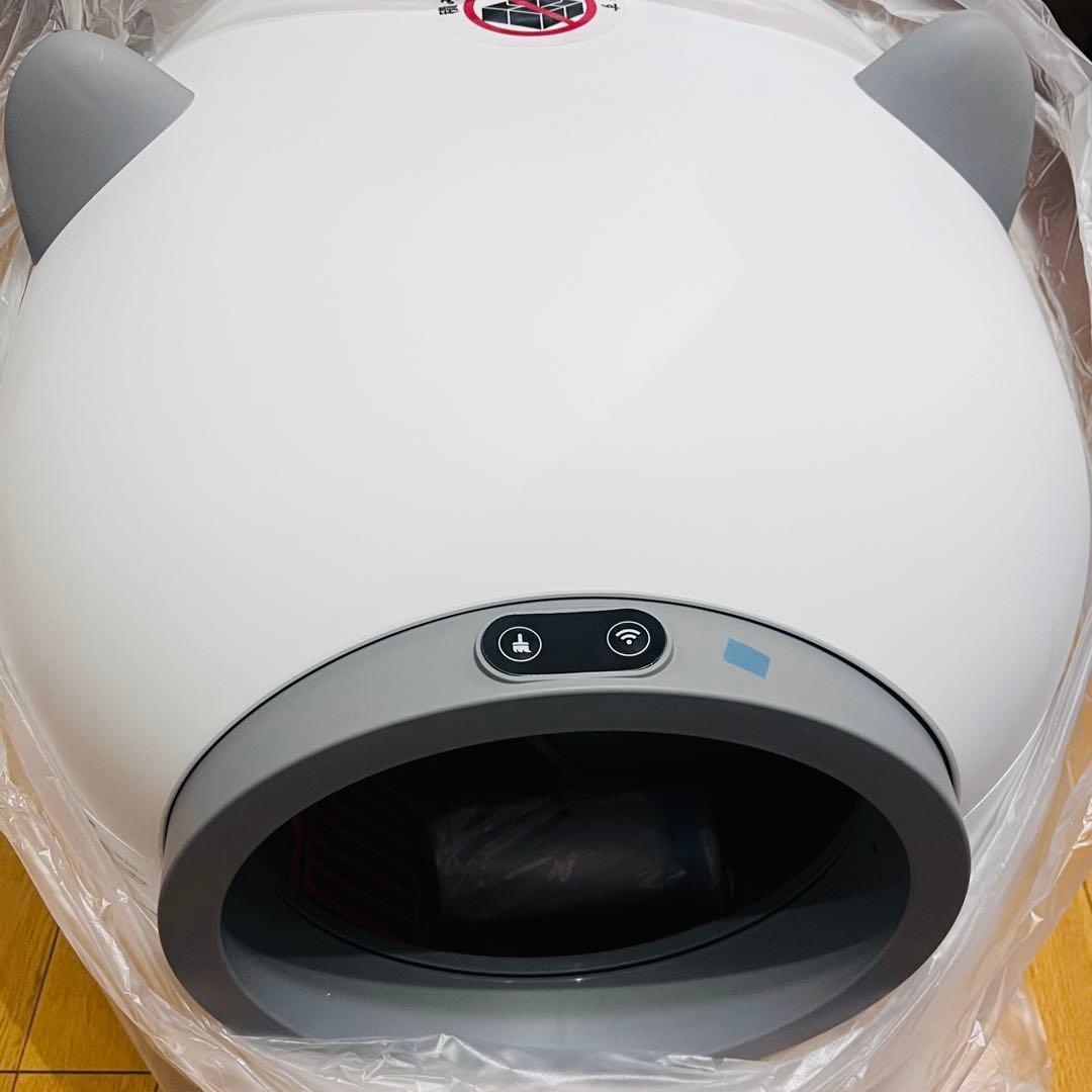 猫トイレ 自動　自動清掃 9種センサー搭載 大容量96L アプリで操作