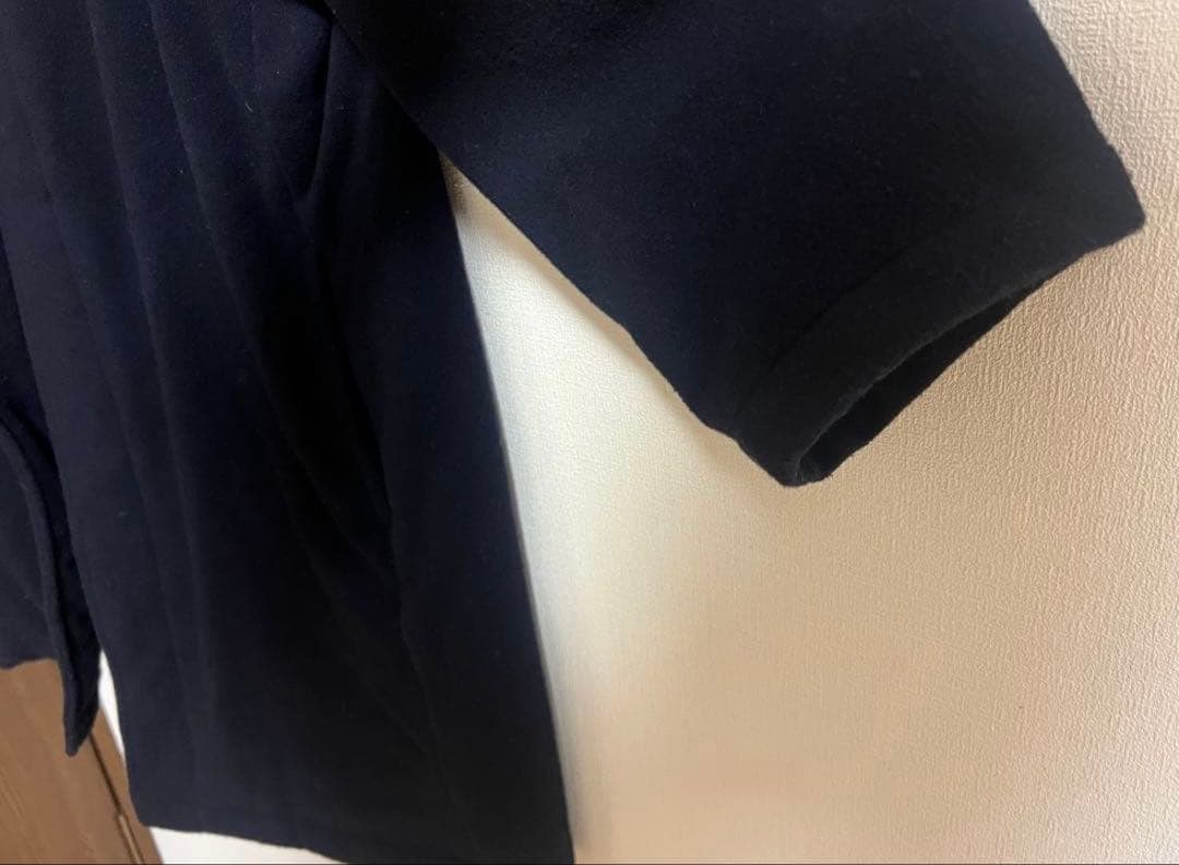 DANTON ネイビー ロングコート