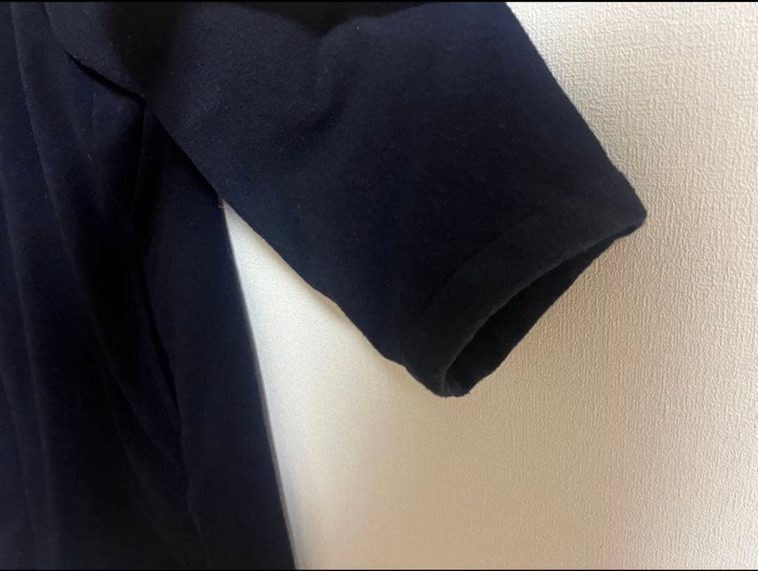 DANTON ネイビー ロングコート