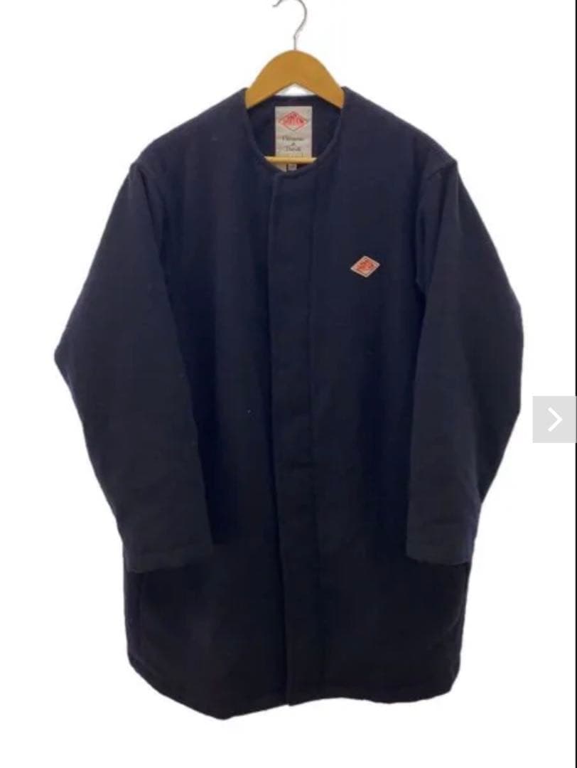 DANTON ネイビー ロングコート