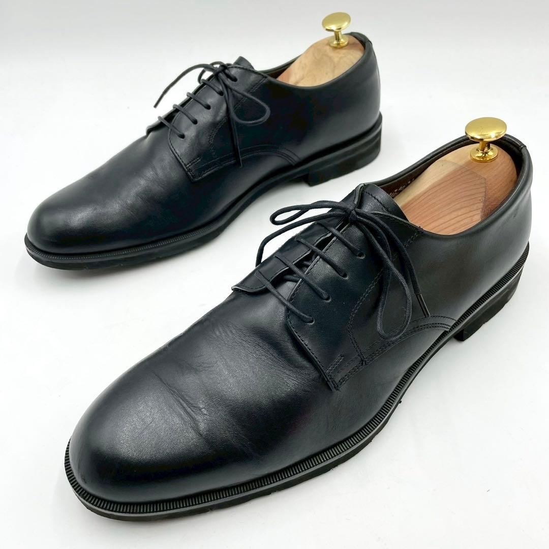 リーガル プレーントゥ 34CL ゴアテックス 黒 26.5cm Y1437