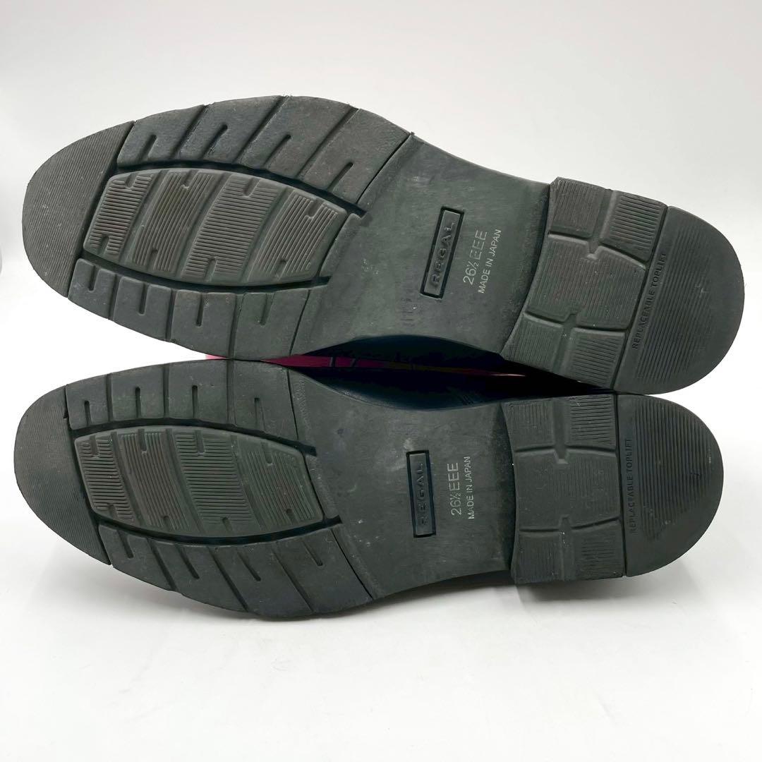 リーガル プレーントゥ 34CL ゴアテックス 黒 26.5cm Y1437