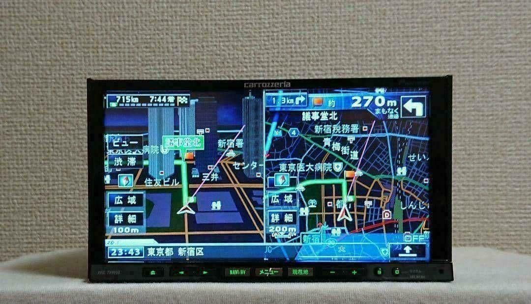【タイムセール】サイバーナビ カロッツェリア AVIC-ZH9990 完動品