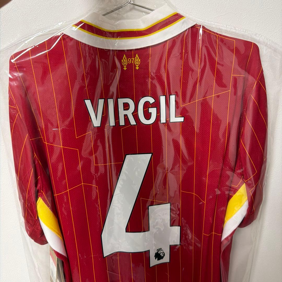 リバプール ファンダイク ユニフォーム　US L