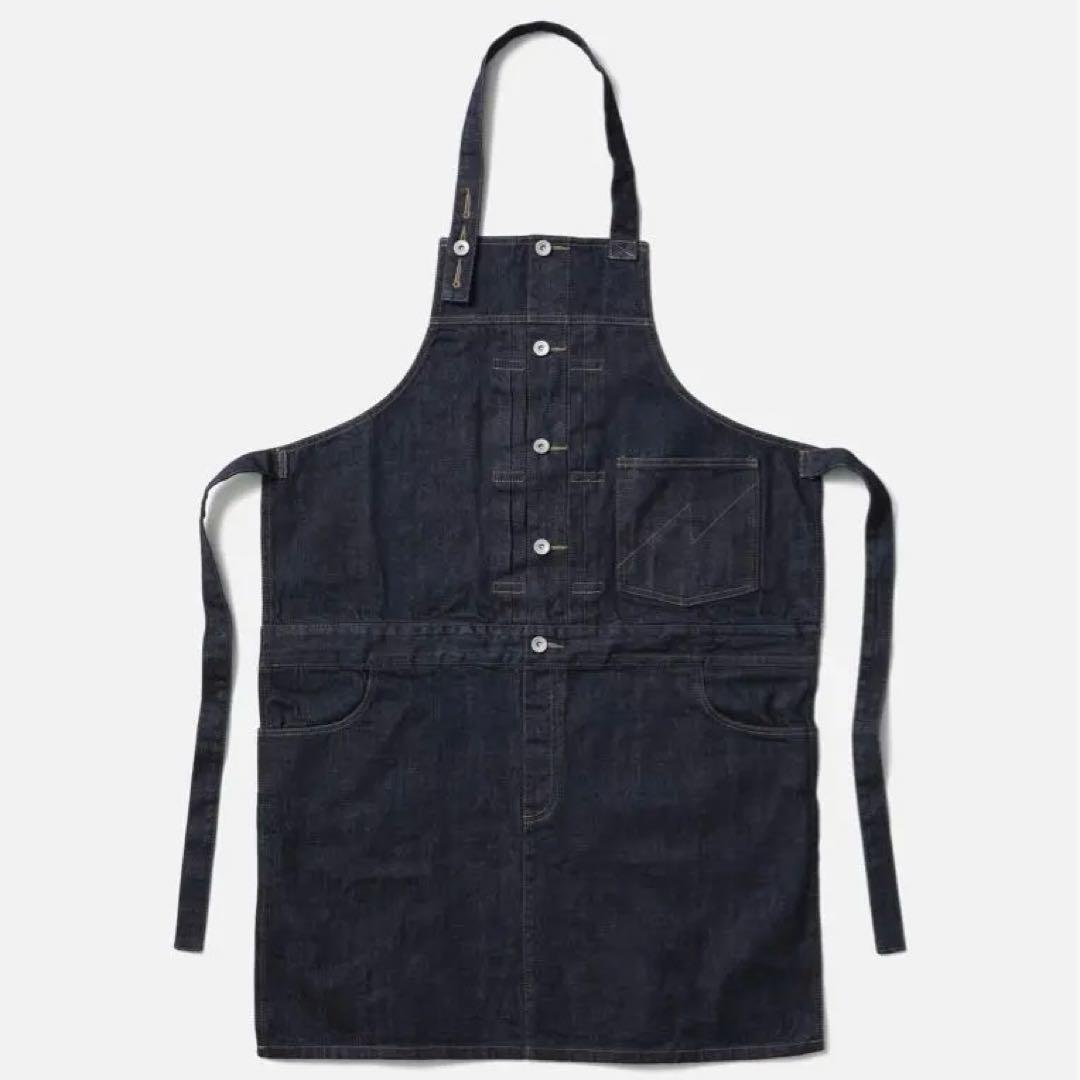 NEIGHBORHOOD DENIM APRON エプロン LOGO