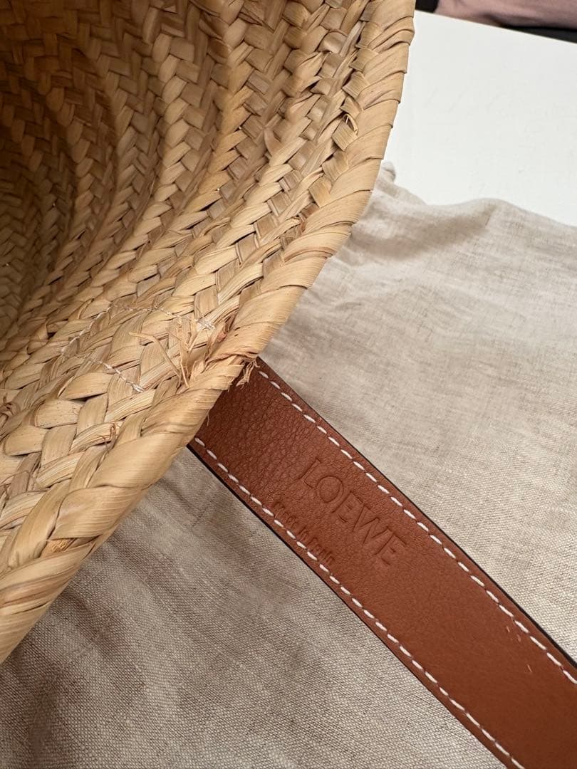 LOEWE ロエベバスケットバッグミディアム カゴ☆超美品