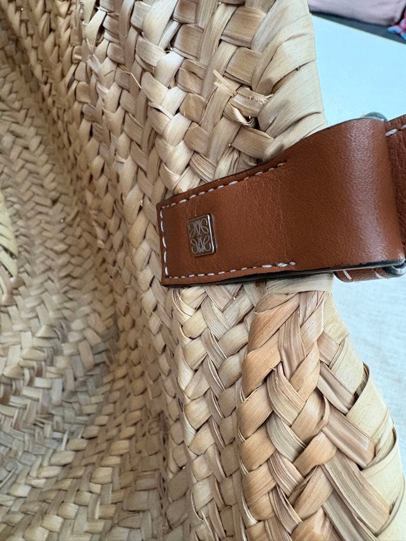 LOEWE ロエベバスケットバッグミディアム カゴ☆超美品