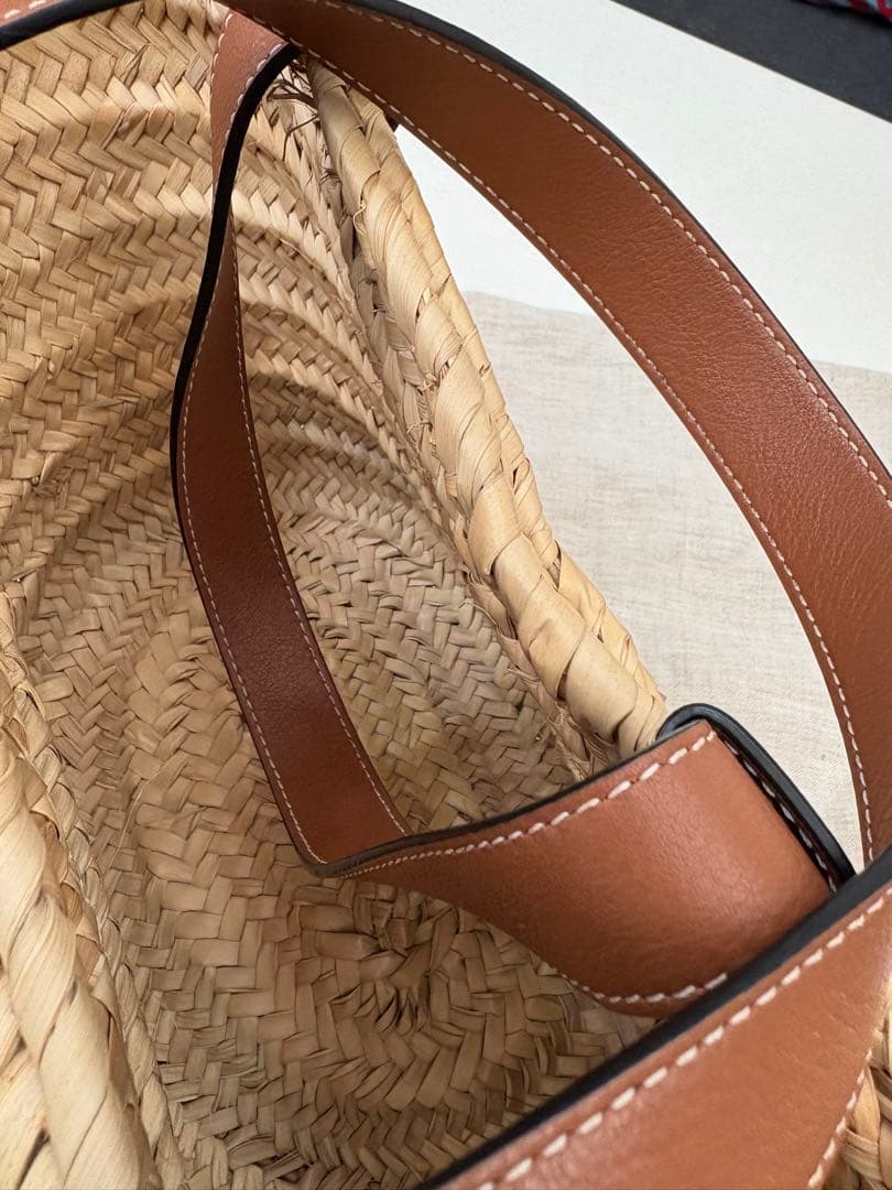 LOEWE ロエベバスケットバッグミディアム カゴ☆超美品