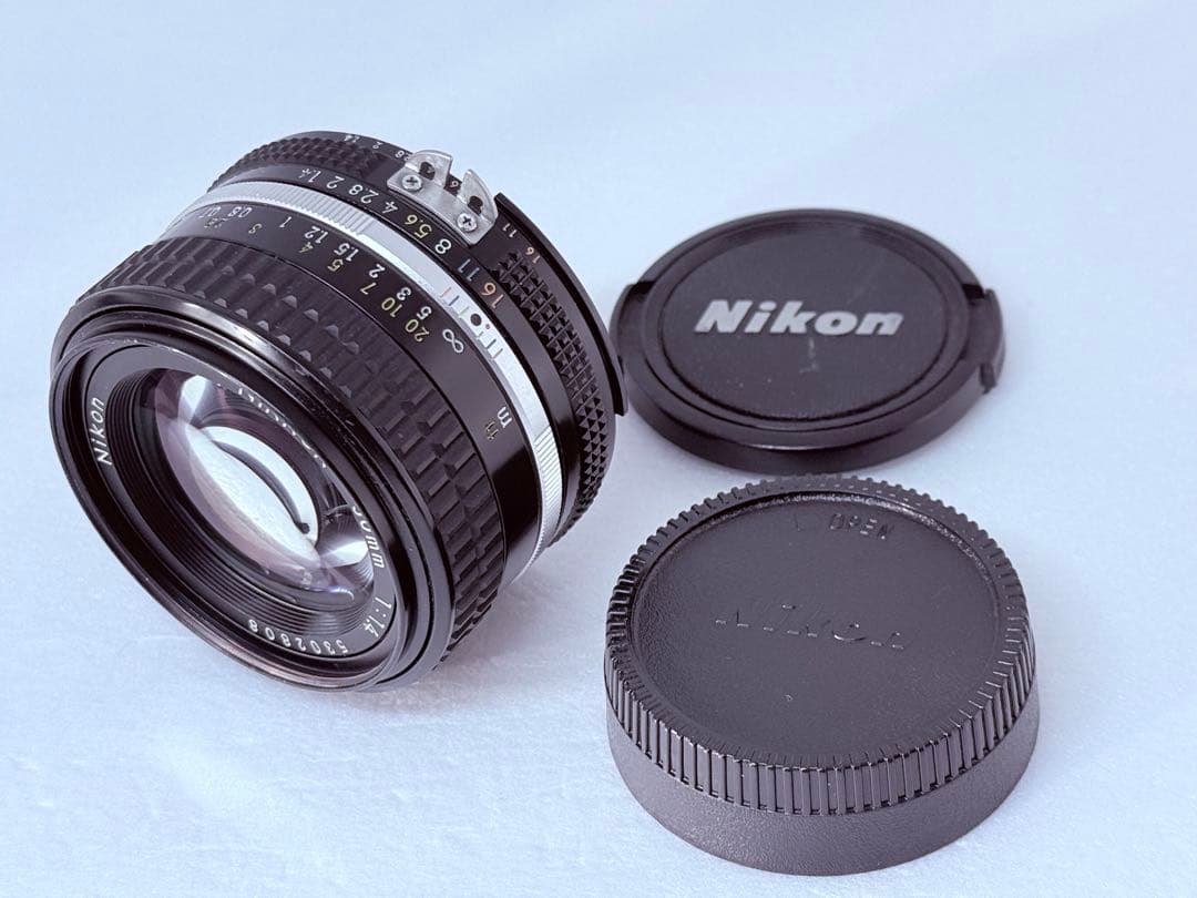 Nikon Ai-s Nikkor 50mm F1.4 各種動作良好