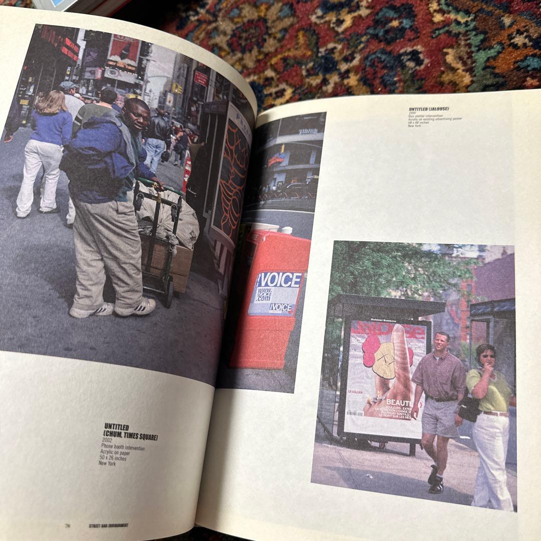 カウズ　kaws アートブック 作品集 洋書　希少