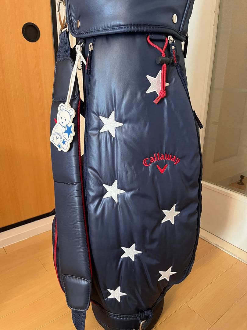 Callaway キャロウェイ ゴルフバッグ ネイビー 星柄