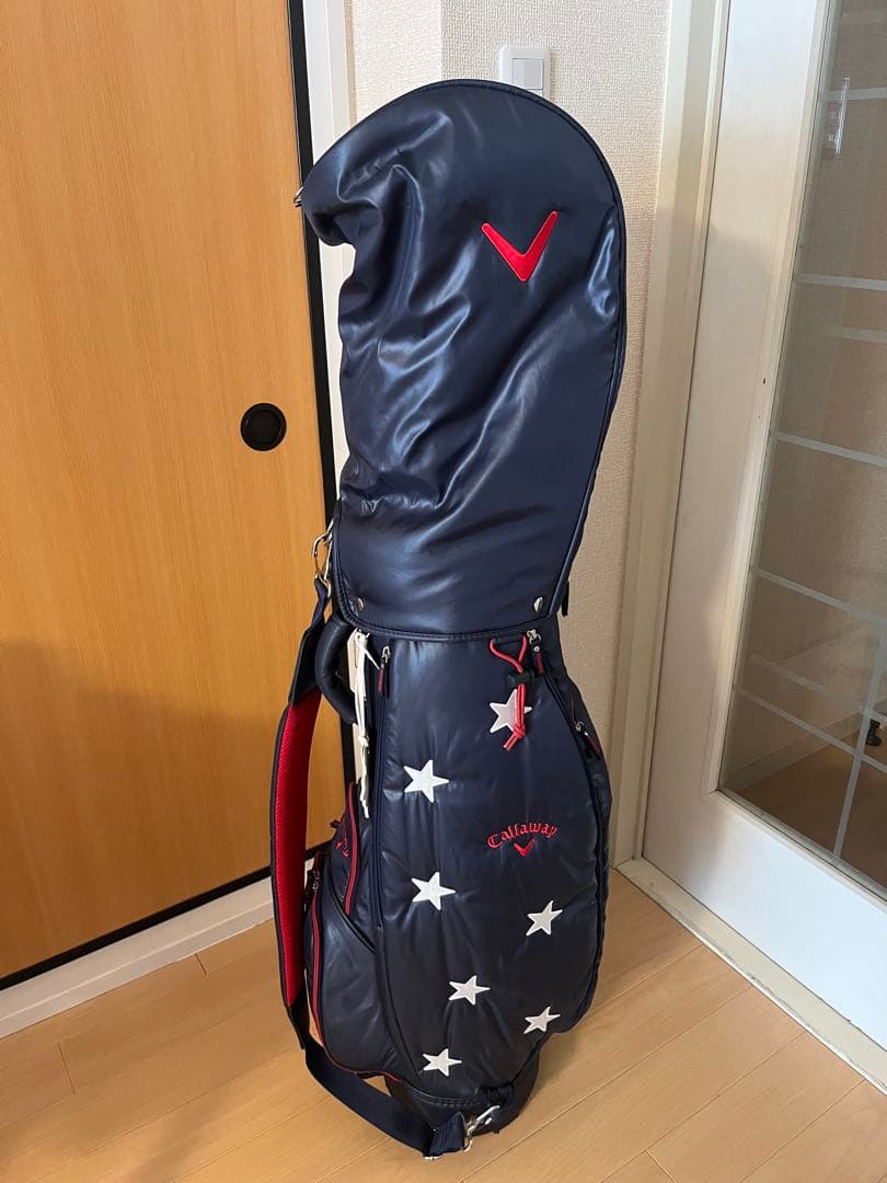 Callaway キャロウェイ ゴルフバッグ ネイビー 星柄