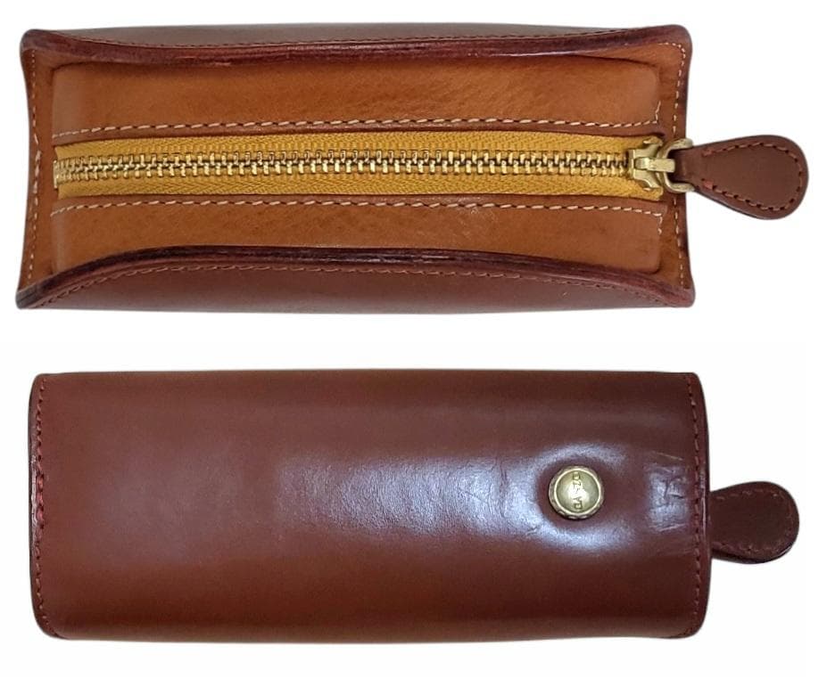 ☆美品 GANZO ／ ガンゾ 立体キーポーチ キーケース キーリング !!