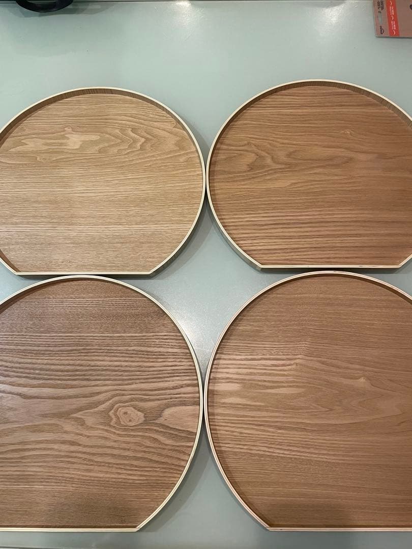 みよし漆器本舗 半月盆 5個セット