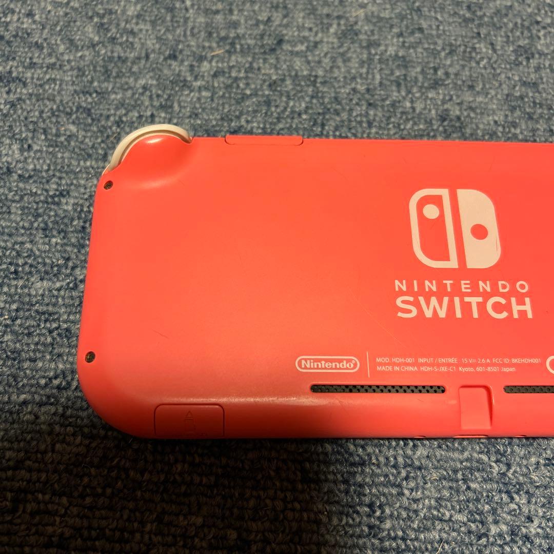 任天堂　switch lite ピンク　本体　スティック交換済み