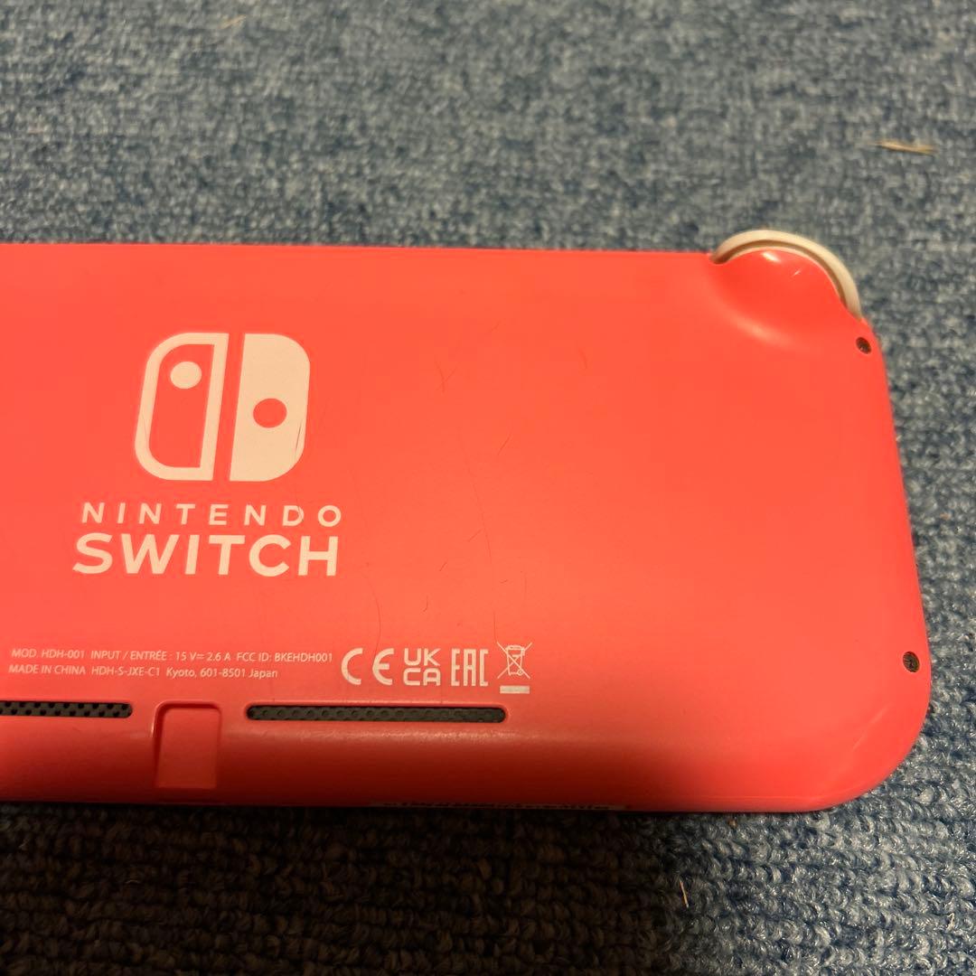 任天堂　switch lite ピンク　本体　スティック交換済み