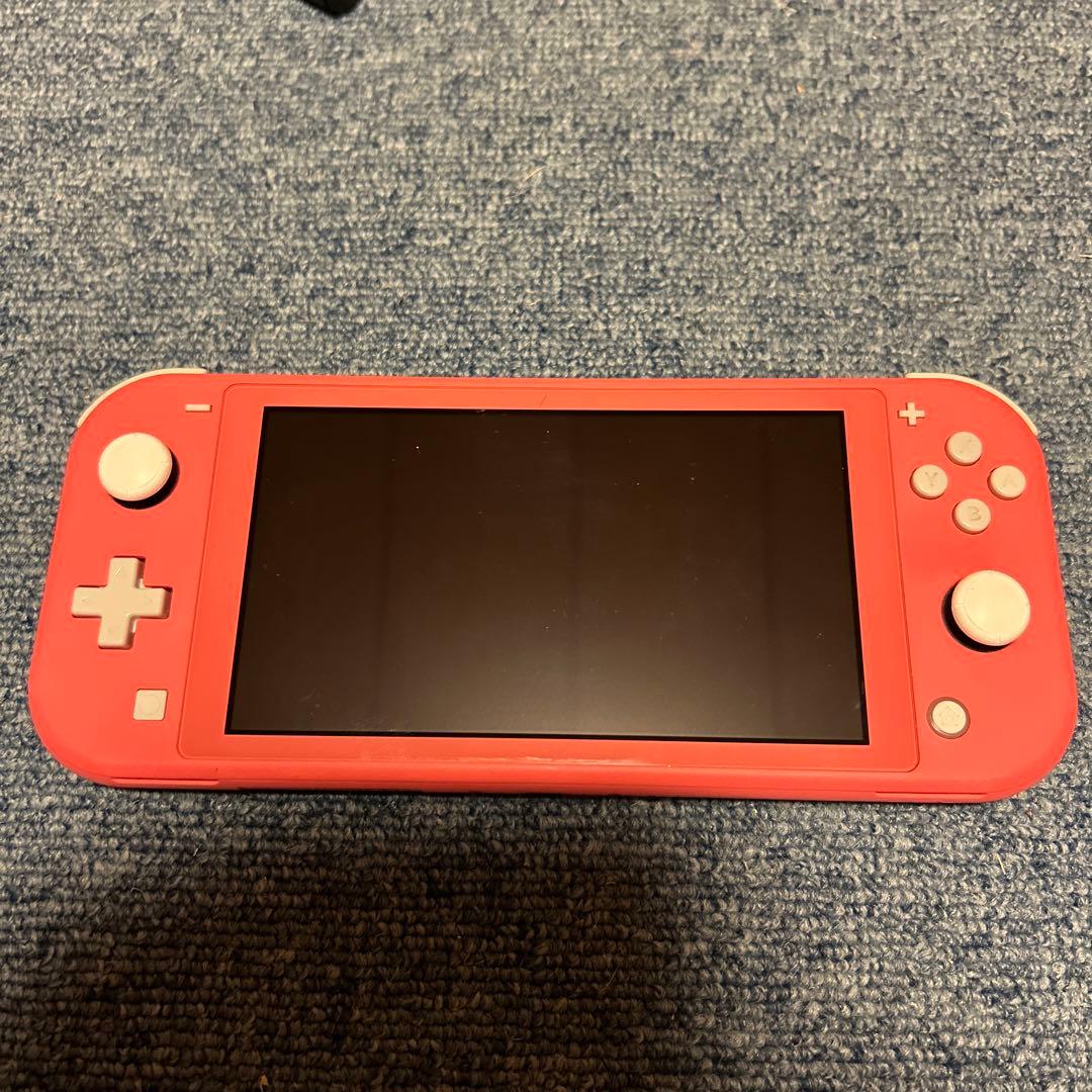 任天堂　switch lite ピンク　本体　スティック交換済み