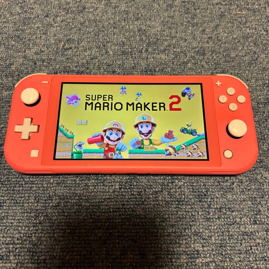 任天堂　switch lite ピンク　本体　スティック交換済み