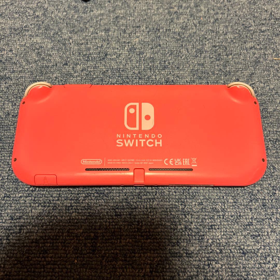 任天堂　switch lite ピンク　本体　スティック交換済み