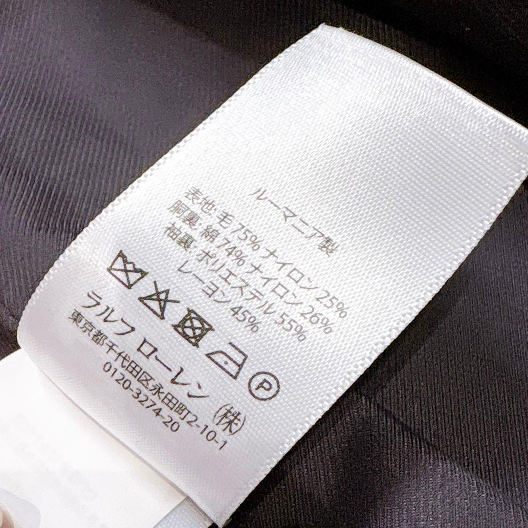 未使用✨　ポロラルフローレン　ピーコート　ダブル　ウール　ネイビー　36S