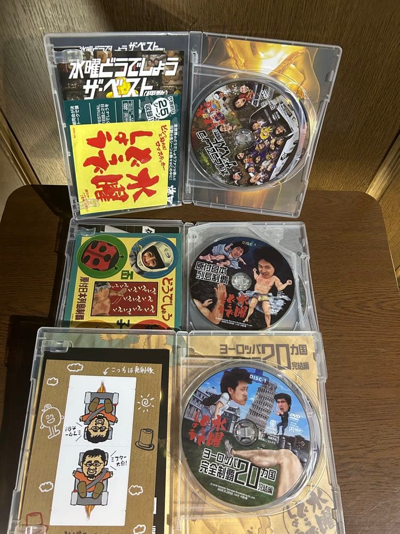 『 水曜どうでしょうDVD全集VOI.6 』5巻セット【箱なし】⭐︎