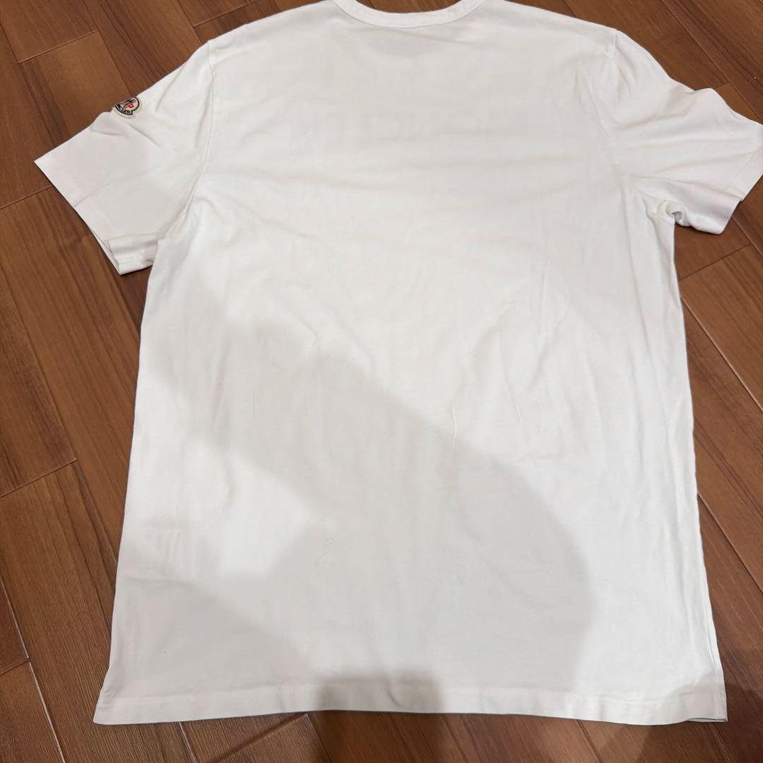 MONCLER プリント Tシャツ ホワイト
