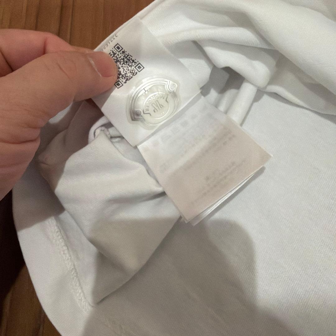 MONCLER プリント Tシャツ ホワイト