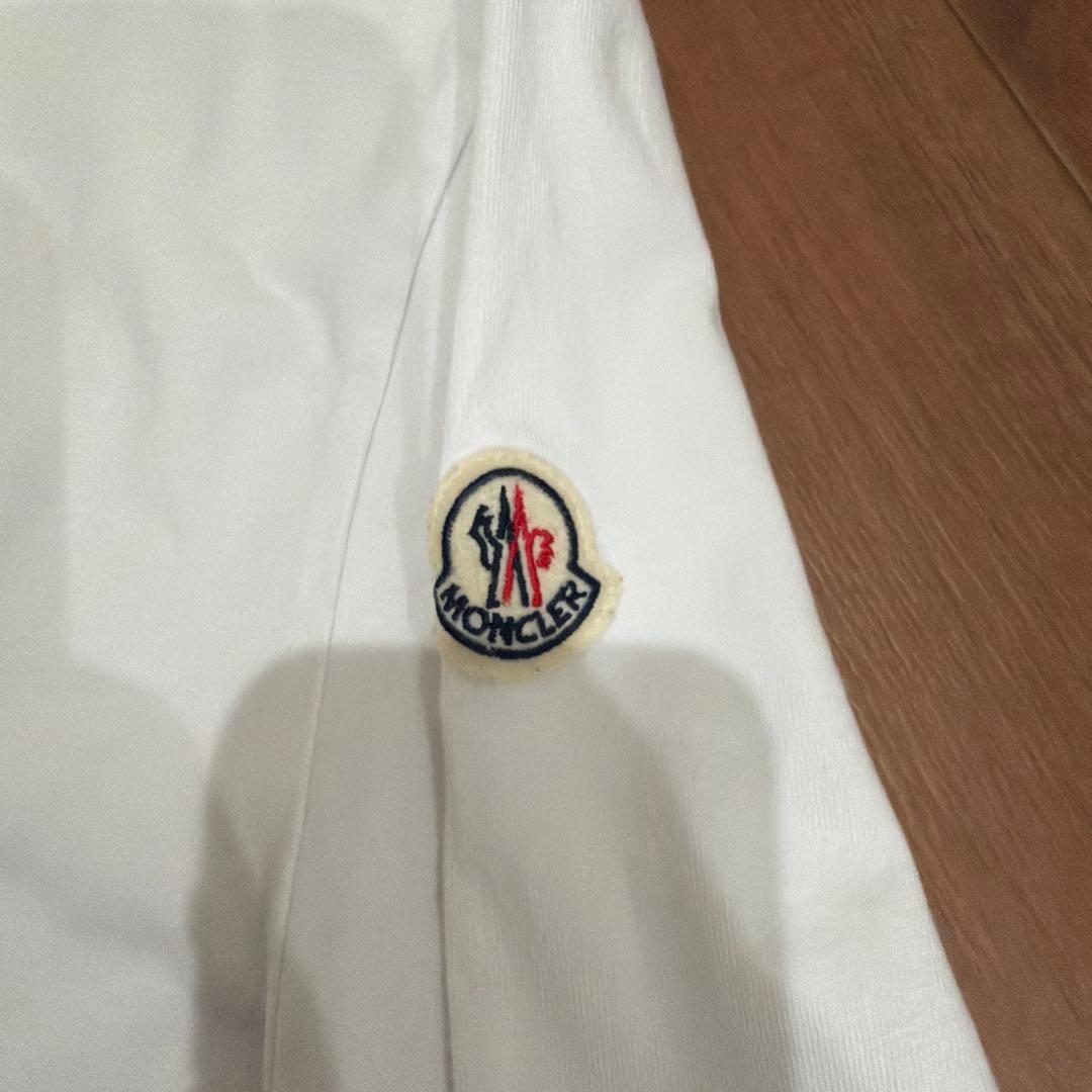 MONCLER プリント Tシャツ ホワイト