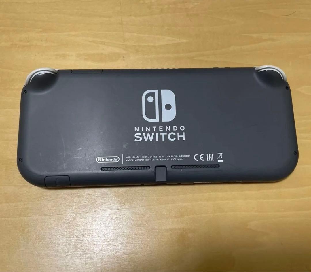 【動作確認済】任天堂 Nintendo Switch Lite グレー 箱付き