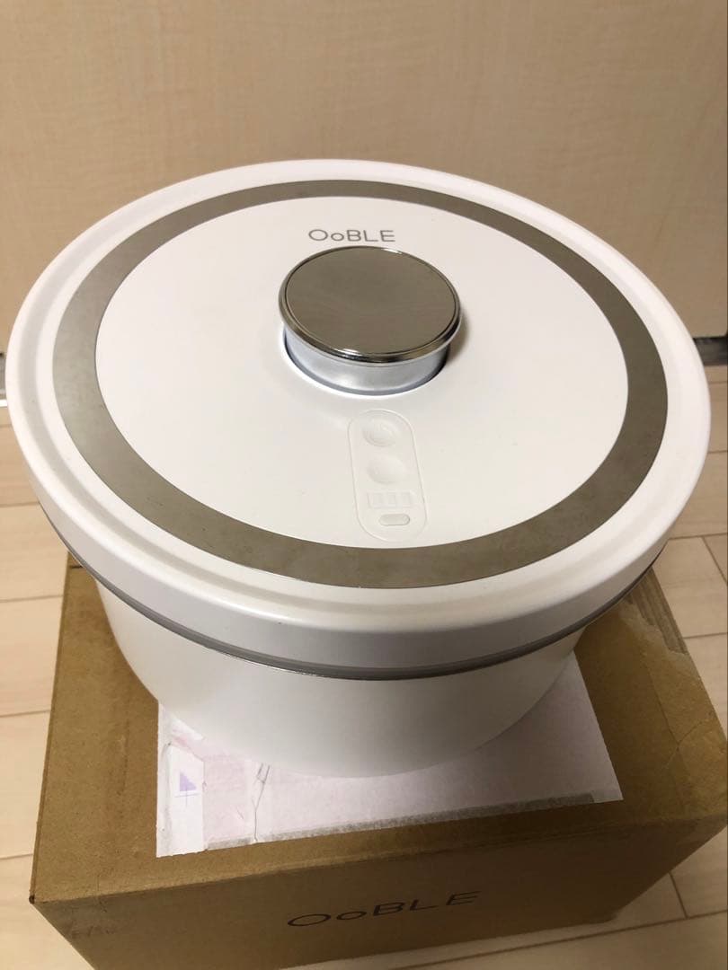 オーブル　真空保存容器OoBLE ノーマル　13L ホワイト