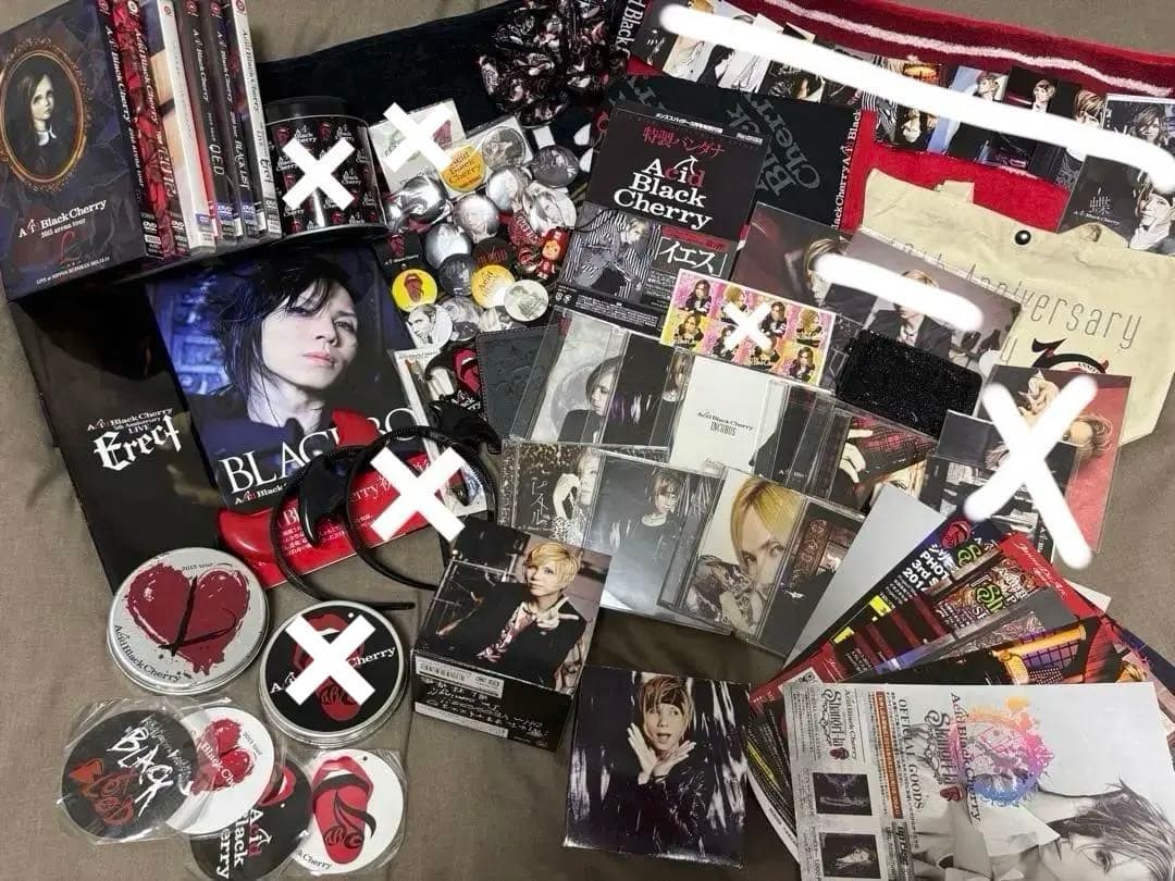 ℳ*︎様 Acid Black Cherry グッズセット