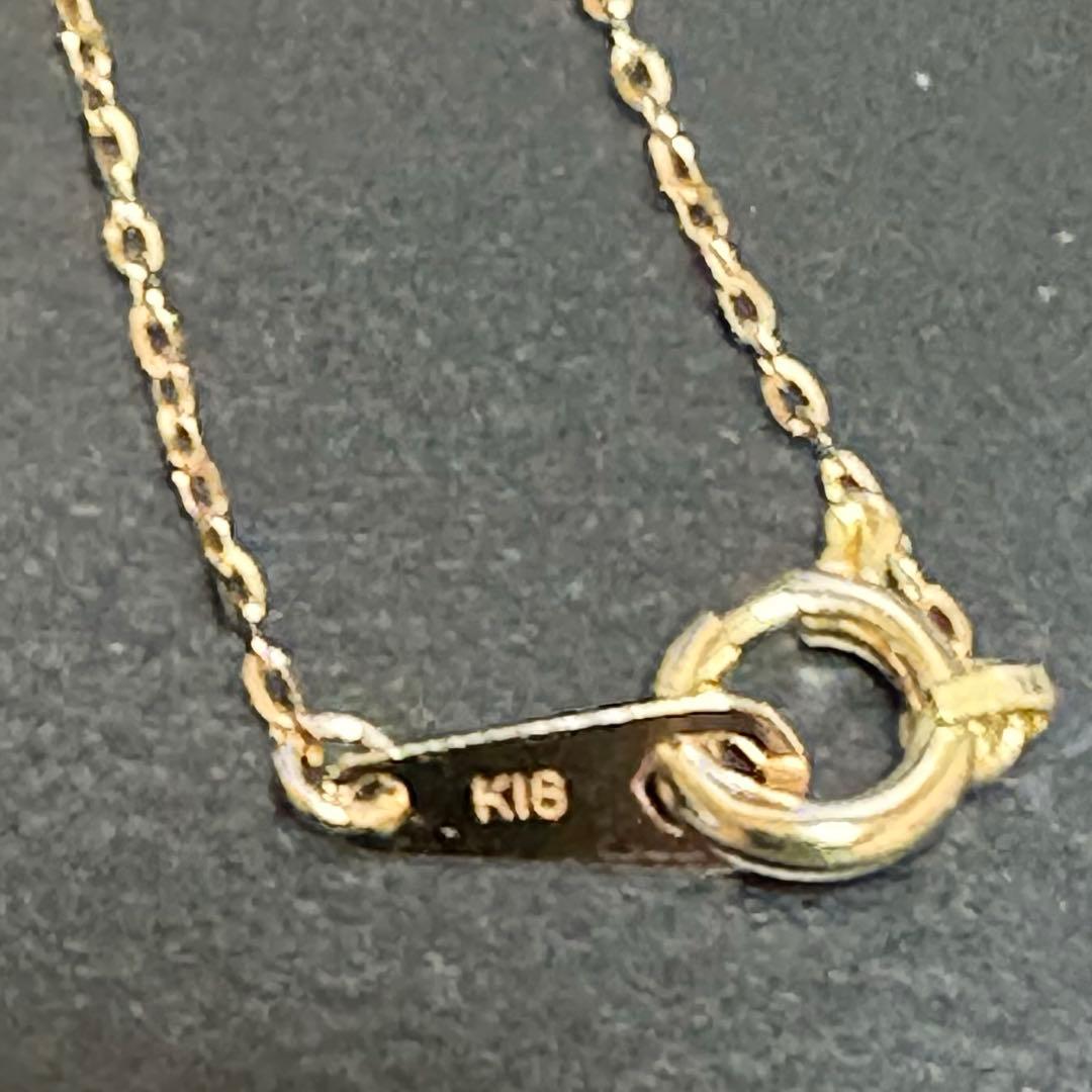 k18YG アズキチェーンネックレス