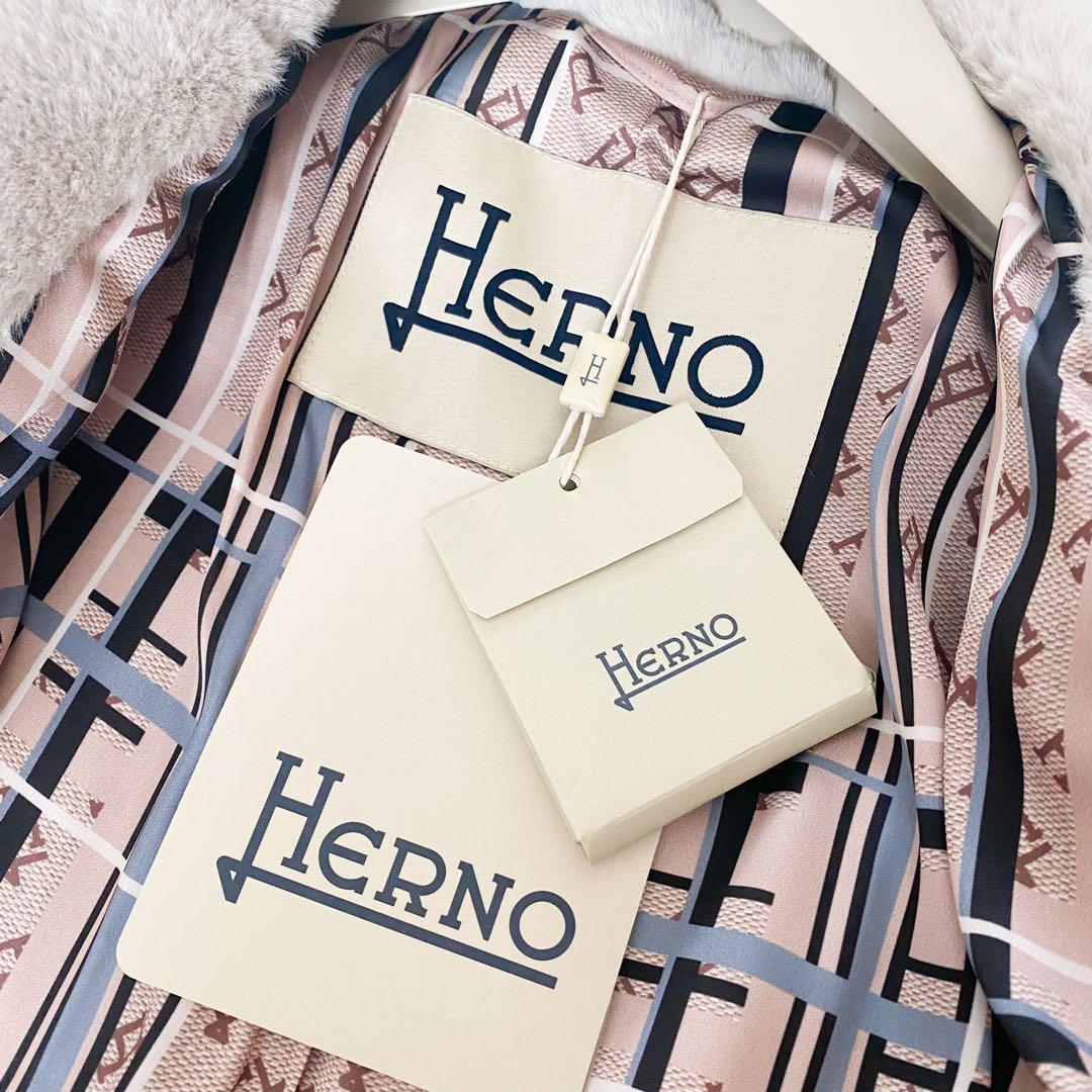 ★新品未使用★ヘルノHERNOファーコート★